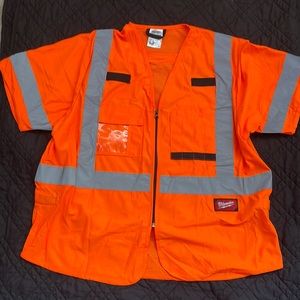 Milwaukee class 3 safety vest
